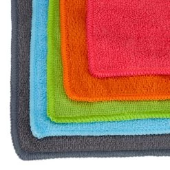 10x Mikrofasertuch In Bunt -Typhoon Store relaxdays 10x mikrofasertuch in bunt 5