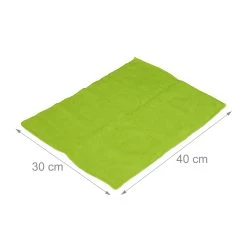 10x Mikrofasertücher In Grün 11 10x Mikrofasertücher In Grün -Typhoon Store relaxdays 10x mikrofasertucher in grun 3