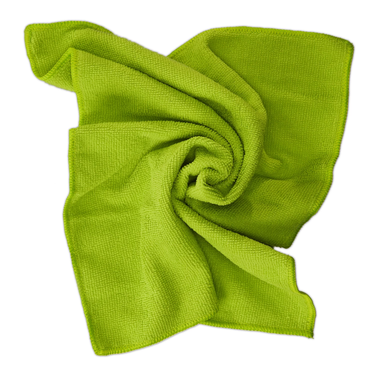 10x Mikrofasertücher In Grün 6 10x Mikrofasertücher In Grün – Bild 6