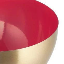 2 X Salatschüssel In Rot/ Gold - (H)12,5 X Ø 25 Cm -Typhoon Store relaxdays 2 x salatschussel in rot gold h 12 5 x o 25 cm 5