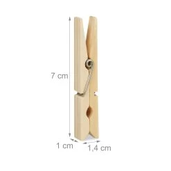 200x Wäscheklammern In Natur 10 200x Wäscheklammern In Natur -Typhoon Store relaxdays 200x wascheklammern in natur 3