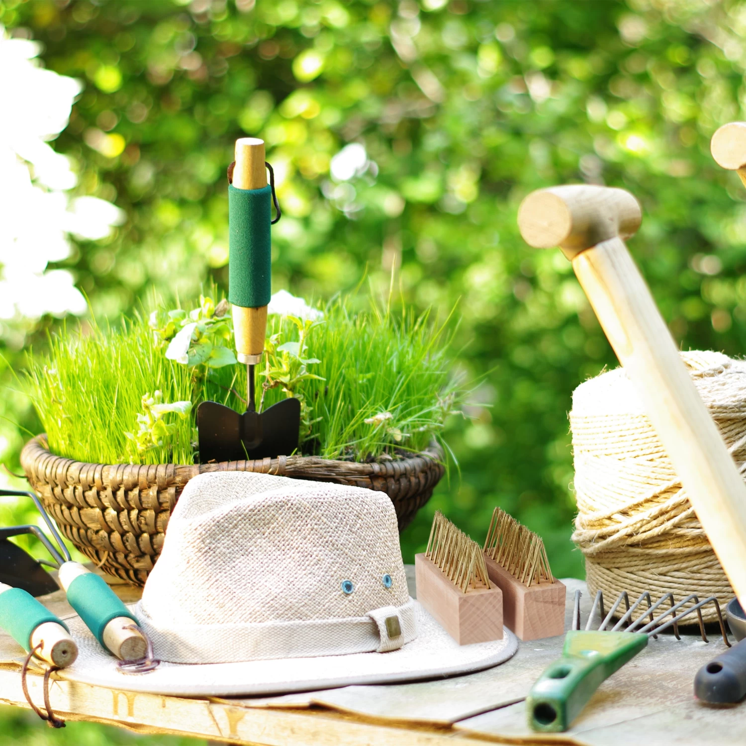 2x Fugenbürste In Natur/Messing 2 2x Fugenbürste In Natur/Messing – Bild 2