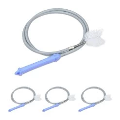 4x Rohrreinigungsbürste In Grau 15 4x Rohrreinigungsbürste In Grau -Typhoon Store relaxdays 4x rohrreinigungsburste in grau 7