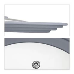 4x Topfdeckel In Grau - Ø20-24 Cm 11 4x Topfdeckel In Grau - Ø20-24 Cm -Typhoon Store relaxdays 4x topfdeckel in grau o20 24 cm 5