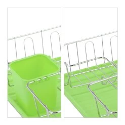 Abtropfgestell In Grün - (B)43 X (H)11,5 X (T)34 Cm -Typhoon Store relaxdays abtropfgestell in grun b 43 x h 11 5 x t 34 cm 5