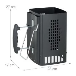 Anzündkamin In Schwarz 11 Anzündkamin In Schwarz -Typhoon Store relaxdays anzundkamin in schwarz 3