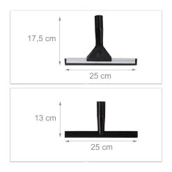 Fensterreinigungsset 5 Teilig In Schwarz -Typhoon Store relaxdays fensterreinigungsset 5 teilig in schwarz 4