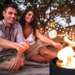 Feuerschale in Schwarz - Ø 58,5 Cm -Typhoon Store relaxdays feuerschale in schwarz o 58 5 cm 2