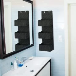 Hängeorganizer In Grau - (B)25 X (H)75 X (T)15 Cm -Typhoon Store relaxdays hangeorganizer in grau b 25 x h 75 x t 15 cm 4