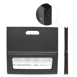 Klappgrill In Schwarz - (B)30 X (H)30,5 X (T)45,5 Cm -Typhoon Store relaxdays klappgrill in schwarz b 30 x h 30 5 x t 45 5 cm 3
