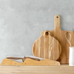 Messerblock In Natur - (B)9,5 X (H)5 X (T) 40 Cm -Typhoon Store relaxdays messerblock in natur b 9 5 x h 5 x t 40 cm 4