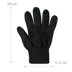 Ofenhandschuh In Schwarz -Typhoon Store relaxdays ofenhandschuh in schwarz 3