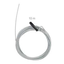 Rohrreinigungsspirale In Silber - 1m -Typhoon Store relaxdays rohrreinigungsspirale in silber 1m 3