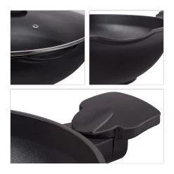 Wokpfanne In Schwarz - Ø 30 Cm -Typhoon Store relaxdays wokpfanne in schwarz o 30 cm 5