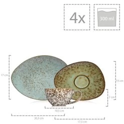 12-tlg. Kaffeeservice Athen In Bunt -Typhoon Store sanger 12 tlg kaffeeservice athen in bunt 2