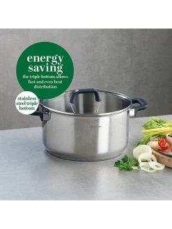 2tlg. Set: Edelstahl-Kochtopf - Ø 28 Cm -Typhoon Store sauter 2tlg set edelstahl kochtopf o 28 cm 2