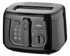 Fritteuse Edelstahl 2,5L In Schwarz