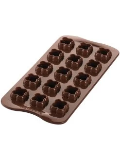Silikomart Silikon-Pralinenform In Braun - (B)24 X (T)11,2 Cm