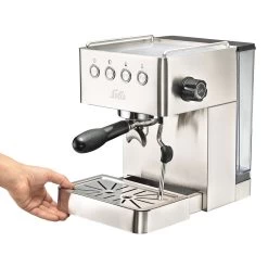 980.03 Barista Gran Gusto Kaffeemaschine In Silber -Typhoon Store solis 980 03 barista gran gusto kaffeemaschine in silber 7