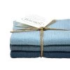 Wischtuch 3er Set Antikblau