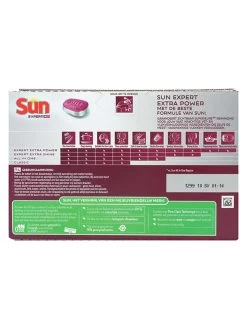 SUN® 3er-Set: Spülmaschinentabs "Expert Extra Power Lemon", 3x 385 G -Typhoon Store sun 3er set spulmaschinentabs expert extra power lemon 3x 385 g 4