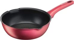 Tefal Frittierpfanne Bratpfanne Mit Ausgießer In Rot