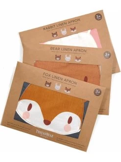 Leinen-Kinderschürze "Hase" In Rosa - (L)56 X (B)48 Cm -Typhoon Store threadbear leinen kinderschurze hase in rosa l 56 x b 48 cm 1