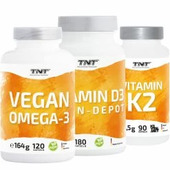 O3-D3-K2 Vegan-Bundle In Geschmacksneutral