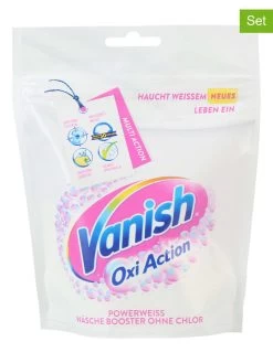 Vanish 2er-Set: Fleckentferner "Oxi Action Powder", 2x 250 G