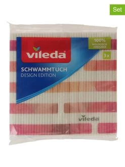 Vileda 4er-Set: Schwammtücher "Design Edition",4 X 3 Stück