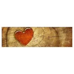 Küchenrückwand - Natural Love In Braun 14 Küchenrückwand - Natural Love In Braun -Typhoon Store wallart kuchenruckwand natural love in braun 6