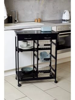 Wenko Küchenwagen Bon Appetit In Schwarz -Typhoon Store wenko kuchenwagen bon appetit in schwarz 5