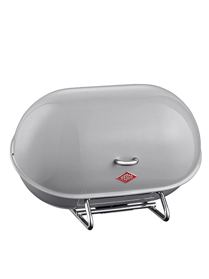Wesco Brotkasten "Single Breadboy" In Grau - (B)23 X (H)21 X (T)34 Cm 1 Wesco Brotkasten "Single Breadboy" In Grau - (B)23 X (H)21 X (T)34 Cm
