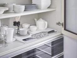 Yamazaki Tischset-Aufbewahrung Tower 50x36x2,5cm In Weiß -Typhoon Store yamazaki tischset aufbewahrung tower 50x36x2 5cm in weiss 8