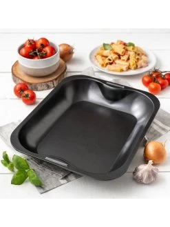 Ofenbackform "Special Cooking" In Schwarz - (L)33 X (B)27 Cm -Typhoon Store zenker ofenbackform special cooking in schwarz l 33 x b 27 cm 3