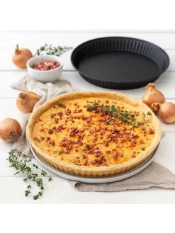 Quicheform "Special Countries" In Schwarz - Ø 30 Cm -Typhoon Store zenker quicheform special countries in schwarz o 30 cm 2